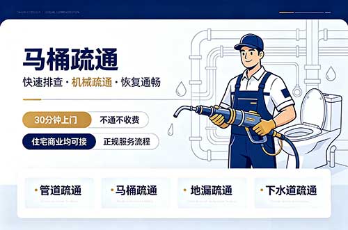 蜀山马桶疏通