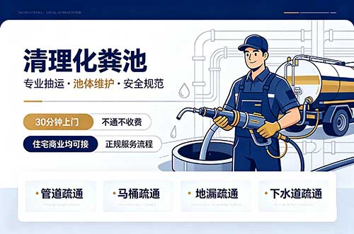 蜀山清理化粪池